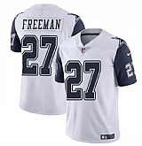 Men & Women & Youth Dallas Cowboys #27 Royce Freeman White Color Rush Limited Football Stitched Jersey,baseball caps,new era cap wholesale,wholesale hats